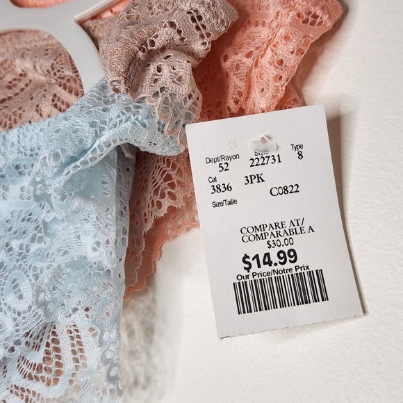 **NWT** Jessica Simpson Lace Panties - Picture 4 of 6